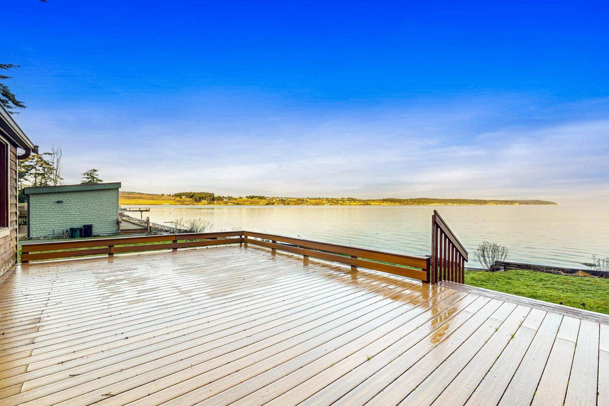 The Cabin At Penn Cove Coveland Exteriör bild